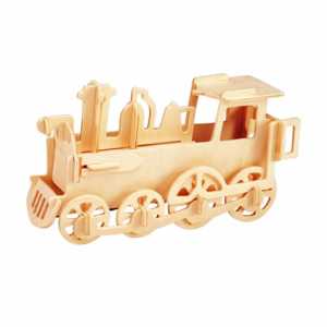3D Dřevěné puzzle - Lokomotiva