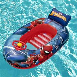 Dětský nafukovací člun s volantem Bestway Spider Man II