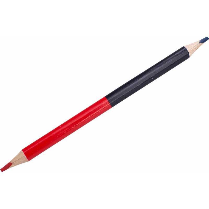 Ceruzka tesárska červeno-modrá 2ks, 175mm, hr. 7mm 109195
