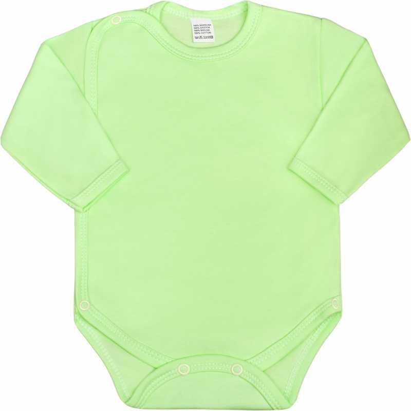 Dojčenské body celorozopínacie New Baby Classic zelené, 50