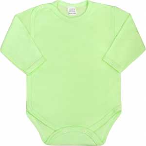 Kojenecké body celorozepínací New Baby Classic zelené, 56