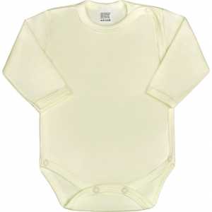 Kojenecké body celorozepínací New Baby Classic béžové, 56