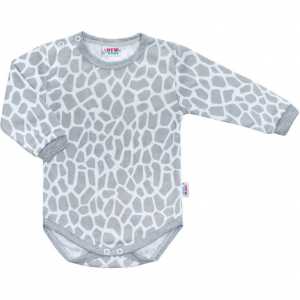 Dojčenské body s dlhým rukávom New Baby Žirafa, 74