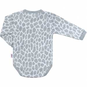 Dojčenské body s dlhým rukávom New Baby Žirafa, 80