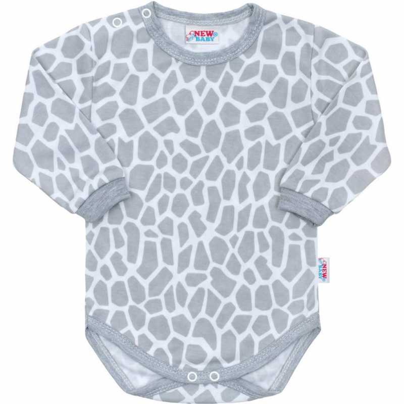 Dojčenské body s dlhým rukávom New Baby Žirafa, 86
