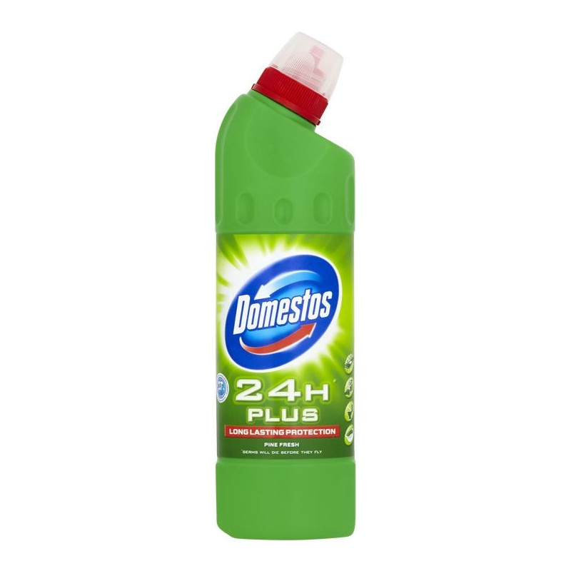 DOMESTOS 24H - pine fresh čistiaci a dezinfekčný prostriedok 750 ml