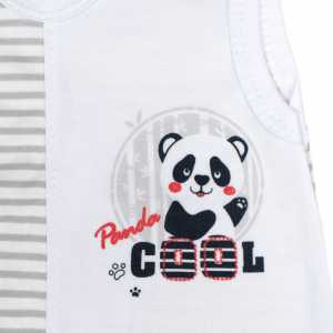Dojčenské dupačky New Baby Panda, 56