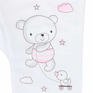 Dojčenské polodupačky New Baby Bears ružové, 50