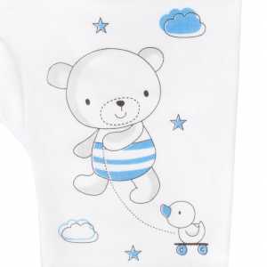 Dojčenské polodupačky New Baby Bears modré, 50