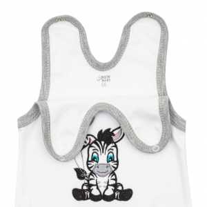 Kojenecké bavlněné dupačky New Baby Zebra exclusive, 68