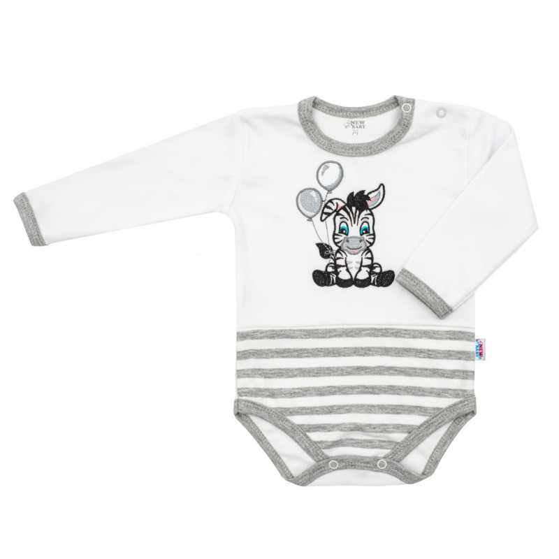 Kojenecké bavlněné body New Baby Zebra exclusive, 74