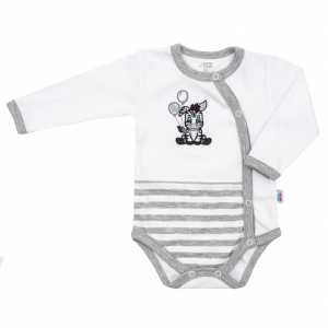 Kojenecké bavlněné celorozepínací body New Baby Zebra exclusive, 68