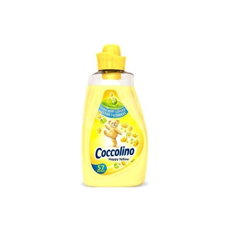 COCCOLINO Happy Yellow koncentrovaná aviváž 57 dávok 2 l