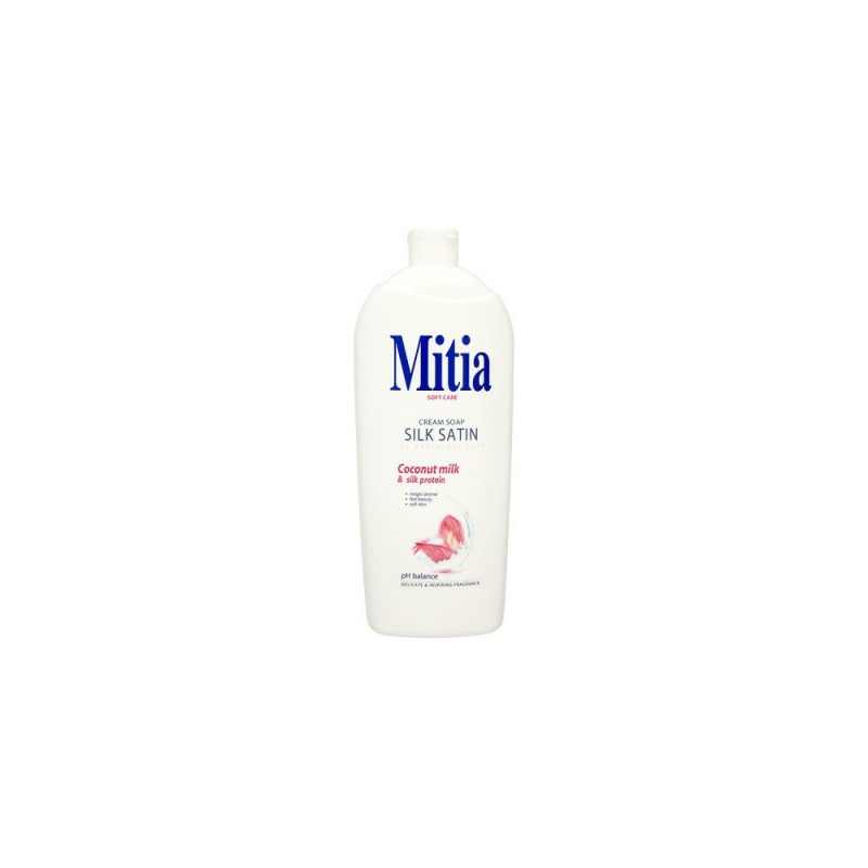 Mitia Silk Satin s kokosovým mliekom tekuté mydlo 1 l