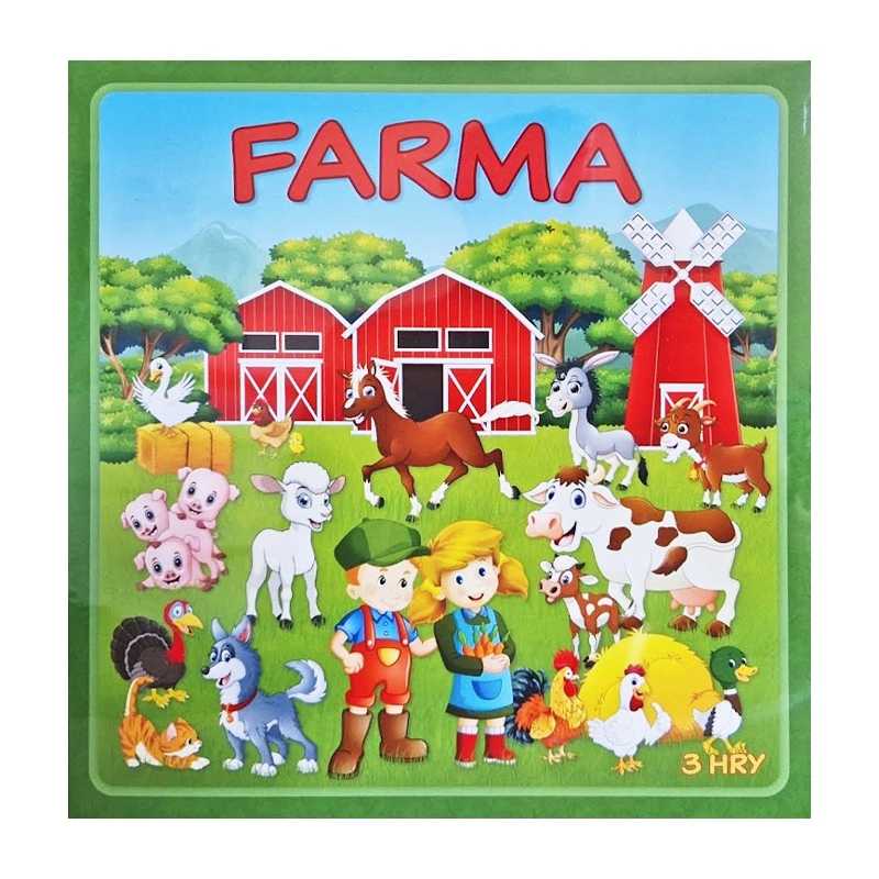 Spoločenská hra Farma 3 hry