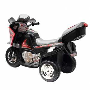 Detská elektrická motorka Baby Mix RACER červeno-čierna