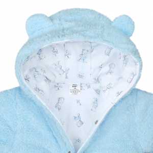 Zimní kombinézka New Baby Nice Bear modrá, 62