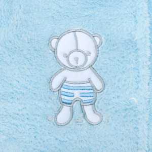 Zimný kabátik New Baby Nice Bear modrý, 56