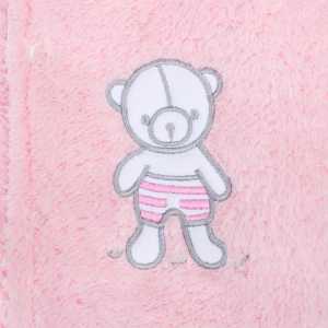 Zimní kabátek New Baby Nice Bear růžový, 80