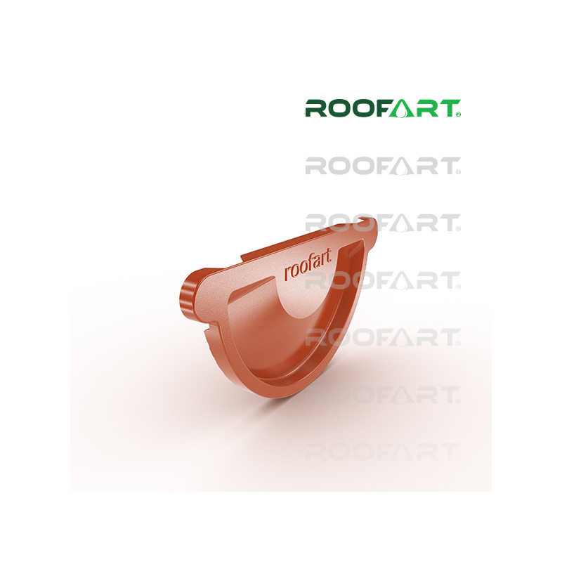 ROOFART Čelo univerzální s těsněním CU 150mm - cihlová (RAL 8004)