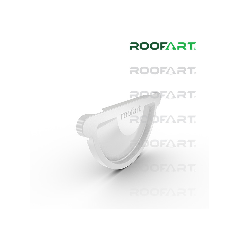 ROOFART Čelo univerzální s těsněním CU 150mm - bílá (RAL 9010)