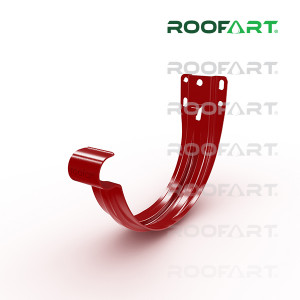 ROOFART Hák čelový s plíškem HC 150mm - světle červená (RAL 3011)