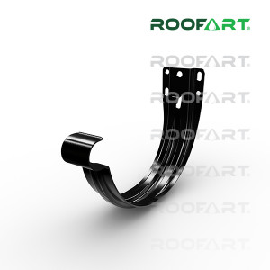 ROOFART Hák čelový s plíškem HC 150mm - černá (RAL 9005)