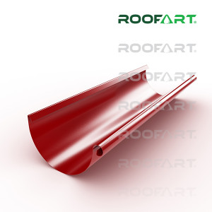 ROOFART Žlab dl. 3m, 150mm - světle červená (RAL 3011)