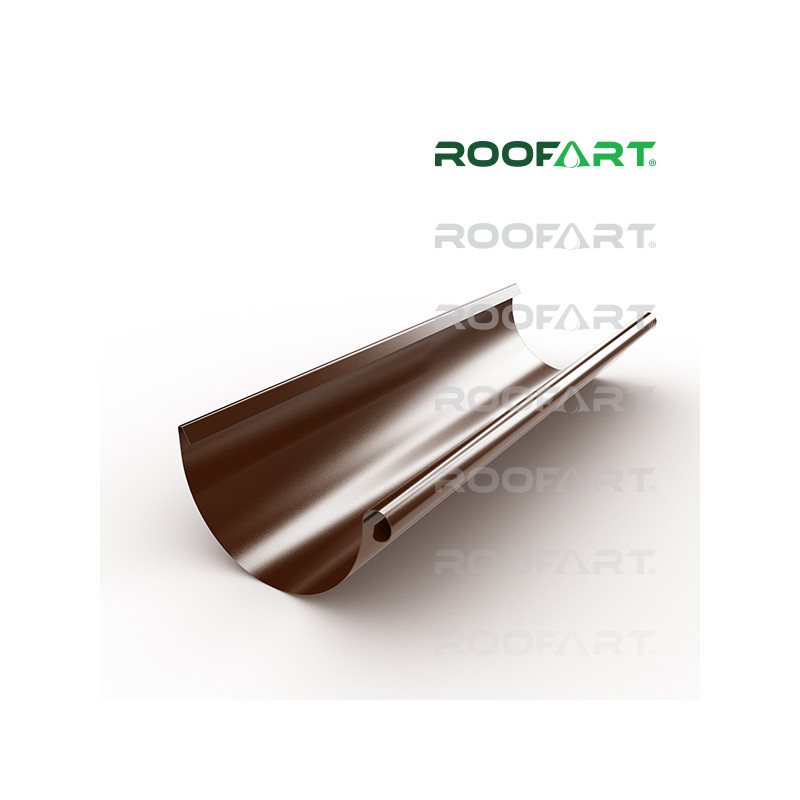 ROOFART Žlab dl. 3m, 150mm - čokoládová (RAL 8017)