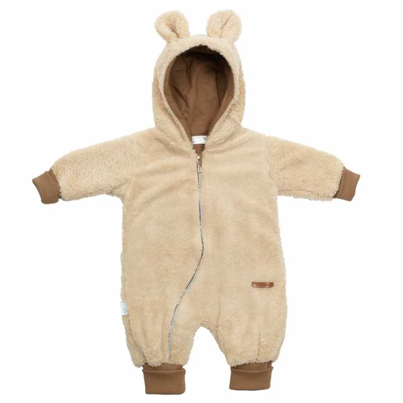 Luxusní dětský zimní overal New Baby Teddy bear béžový, 74