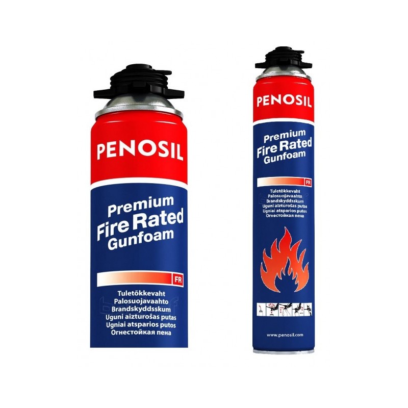 PUR pěna pistolová ohnivzdorná PENOSIL Premium Fire Rated 750ml