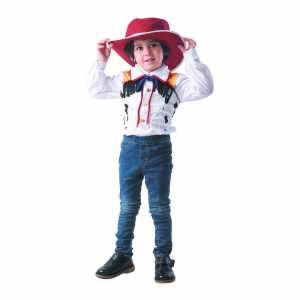 Šaty na karneval - kovboj, 80 - 92 cm