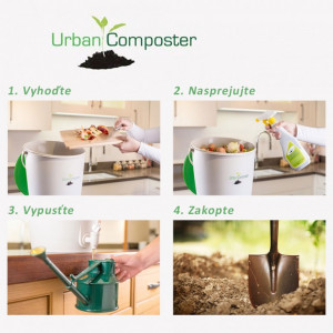 Domáci kompostér na bioodpad, Urban Composter