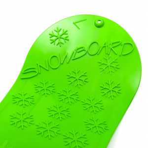 Dětský sněžný kluzák Baby Mix SNOWBOARD 72 cm zelený
