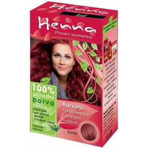 Henna Přírodní barva na vlasy Bordová 121 prášková 33 g