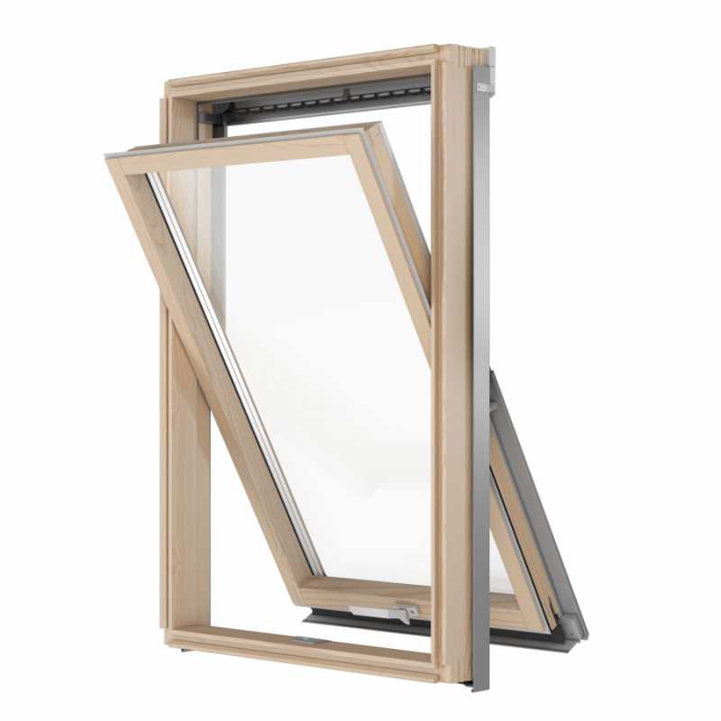 Strešné okno drevené TRIO PINE 78x140 AAY B1500/M8A, RoofLITE+
