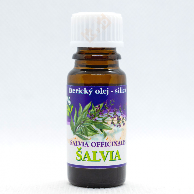 Šalvia - 100% prírodná silica - éterický olej