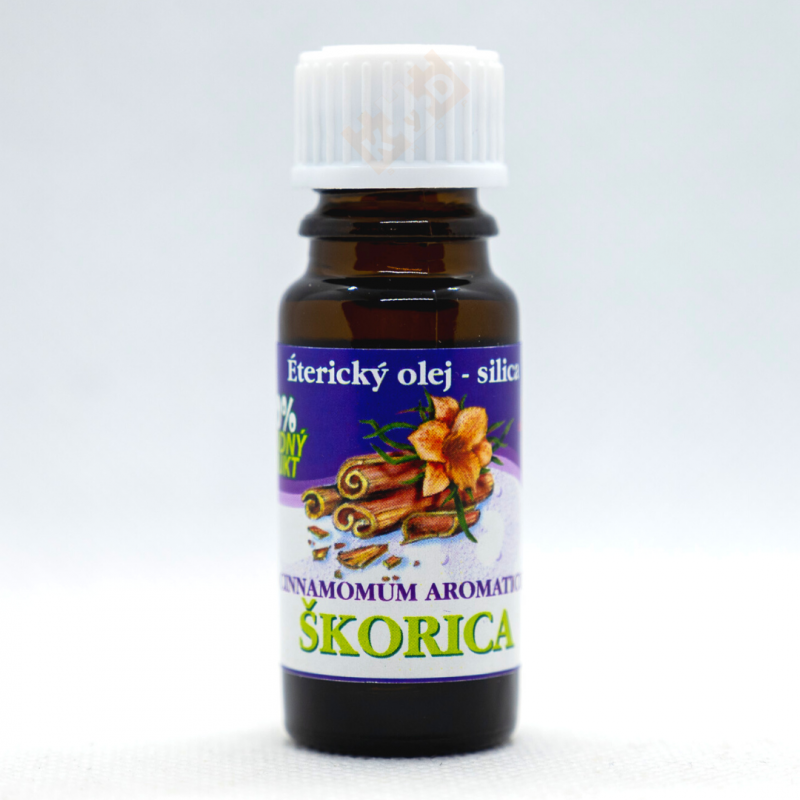 Škorica - 100% prírodná silica - éterický olej