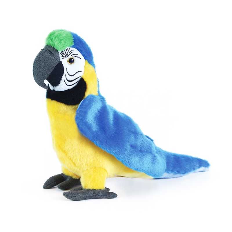 Plyšový papagáj modro žltý Ara, Rappa