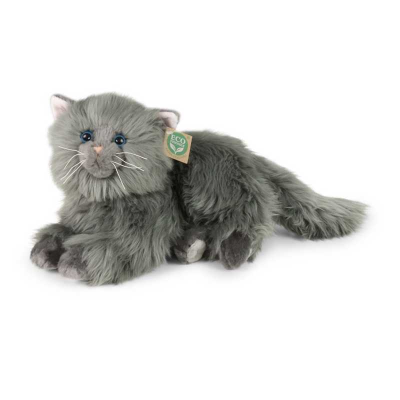 Plyšová mačka perzská šedá ležiaca, Rappa