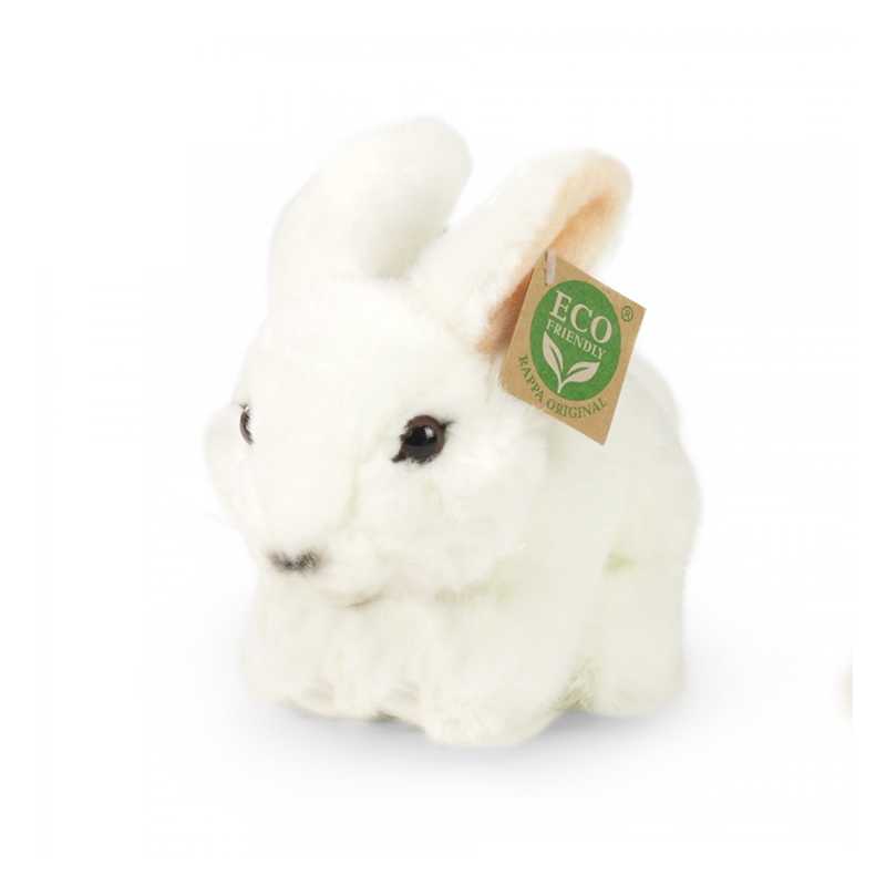 Plyšový králik biely ležiaci, Rappa